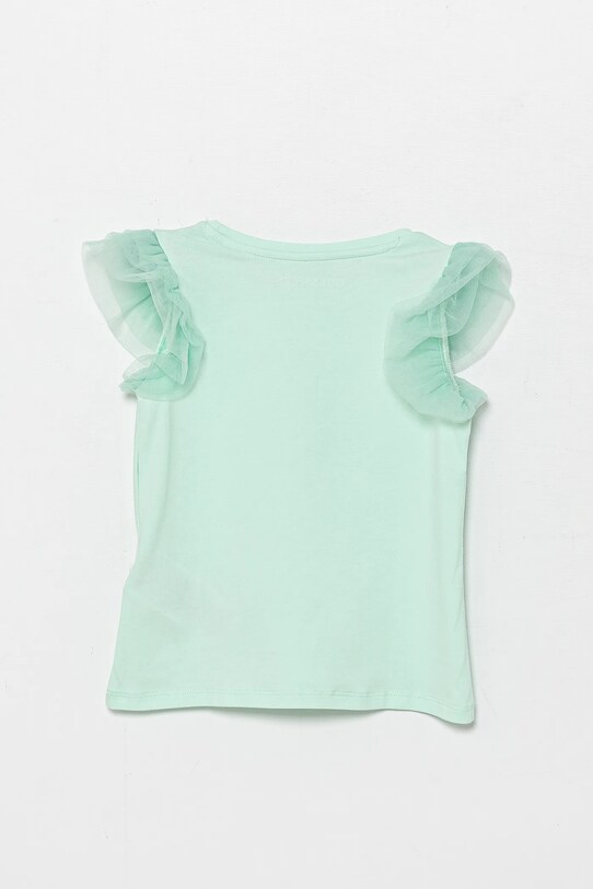 Guess t-shirt dziecięcy K5GI18.K6YW4.PPYA turkusowy SS25