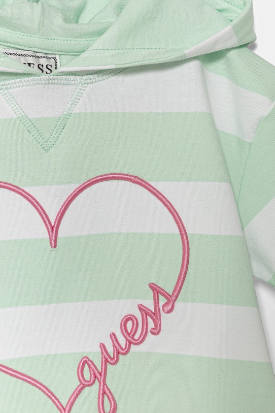 Κοριτσίστικα Παιδικό μπλουζάκι Guess K5GQ03.KBOR4.PPYA τιρκουάζ