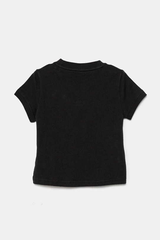 adidas tricou de bumbac pentru copii JC7510 negru SS25