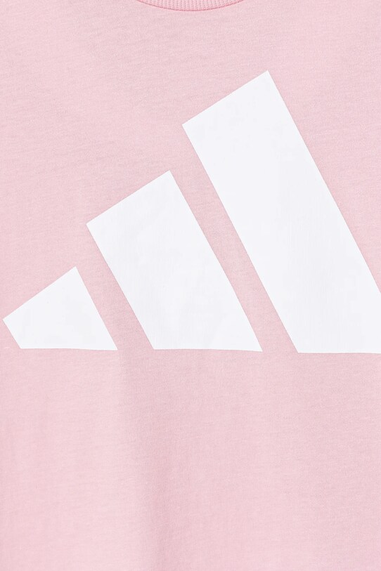 Fete adidas tricou de bumbac pentru copii JC9623 roz