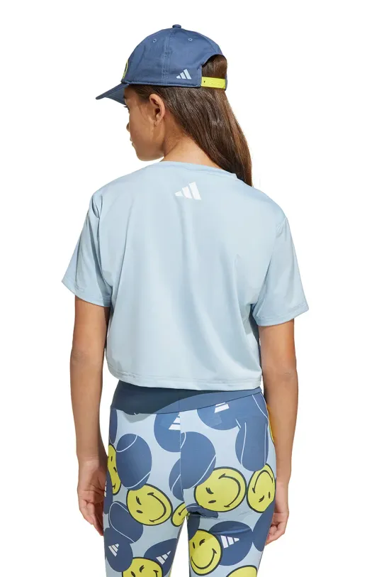 adidas tricou copii JJ3079 albastru