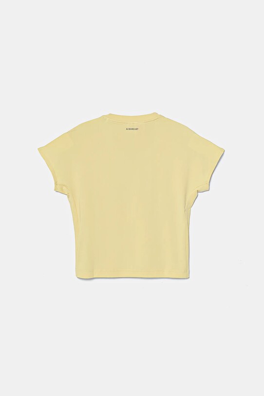 adidas tricou copii JC7447 galben SS25