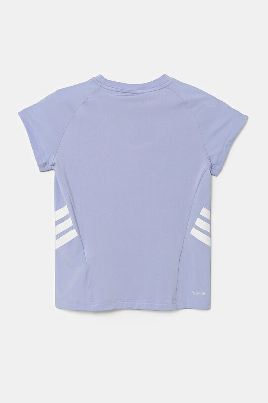 Otroška kratka majica adidas JJ0993 vijolična SS25