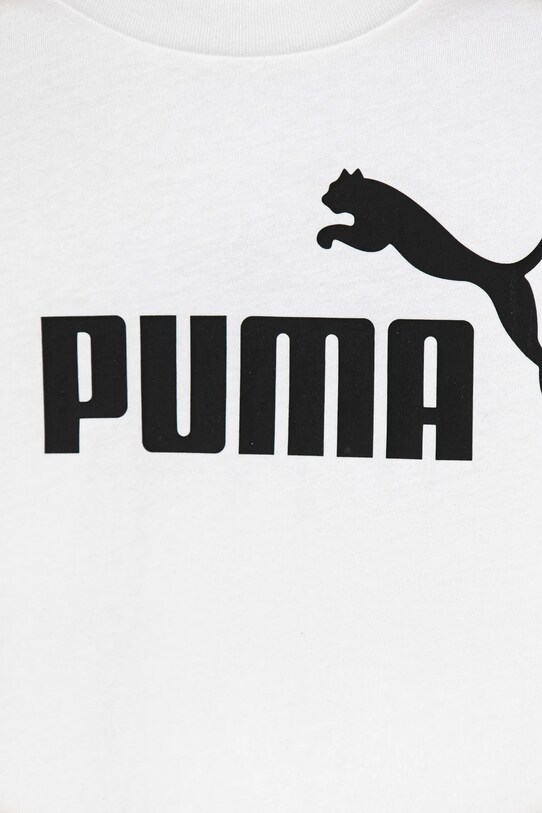 Puma tricou copii ESS No. 1 Logo Tee alb 684892