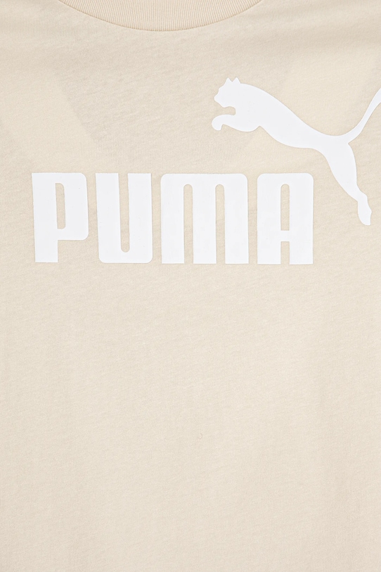 Дівчинка Дитяча футболка Puma ESS No. 1 Logo Tee 684892 бежевий