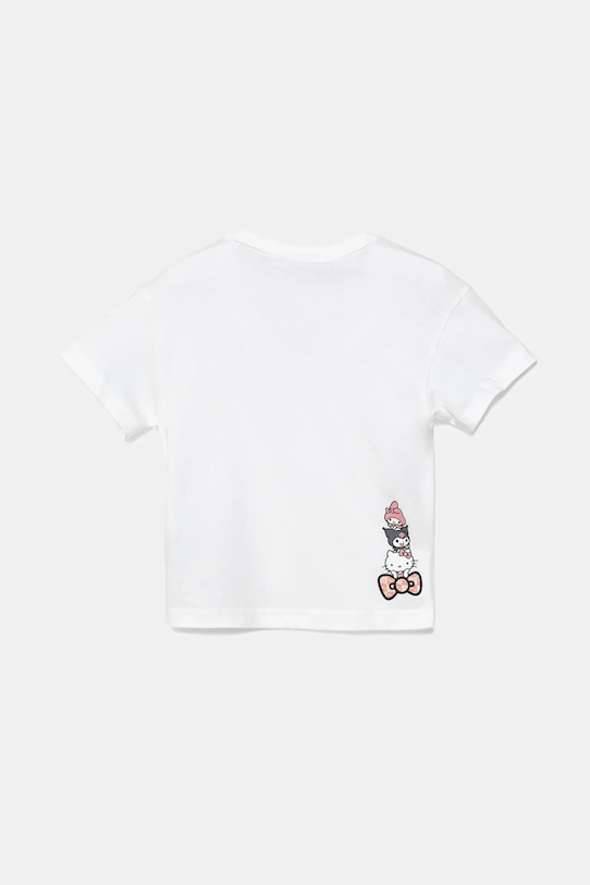 Puma t-shirt in cotone per bambini HELLO KITTY & FRIENDS Relaxed Graphic Tee 630062 bianco SS25