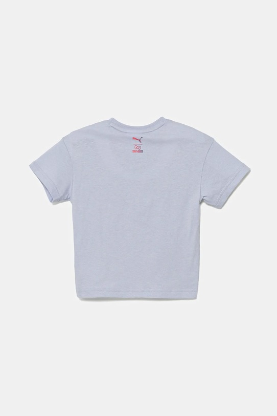 Dětské bavlněné tričko Puma HELLO KITTY & FRIENDS Relaxed Graphic Tee 630062 modrá SS25
