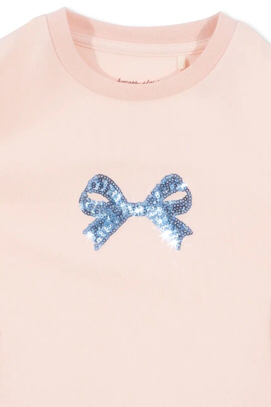 Дитяча футболка Konges Sløjd BALLERINA TEE рожевий KS102648