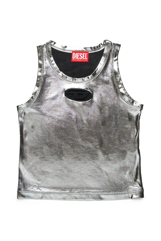 Diesel top bambino/a TLYNYS T-SHIRT altro argento J02178