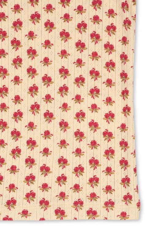 Majica kratkih rukava Konges Sløjd MINNIE TEE GOTS bež KS103151