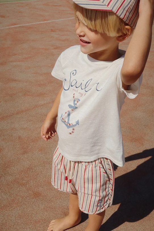 Konges Sløjd tricou din amestec de in pentru copii ERA TEE OCS KS103194