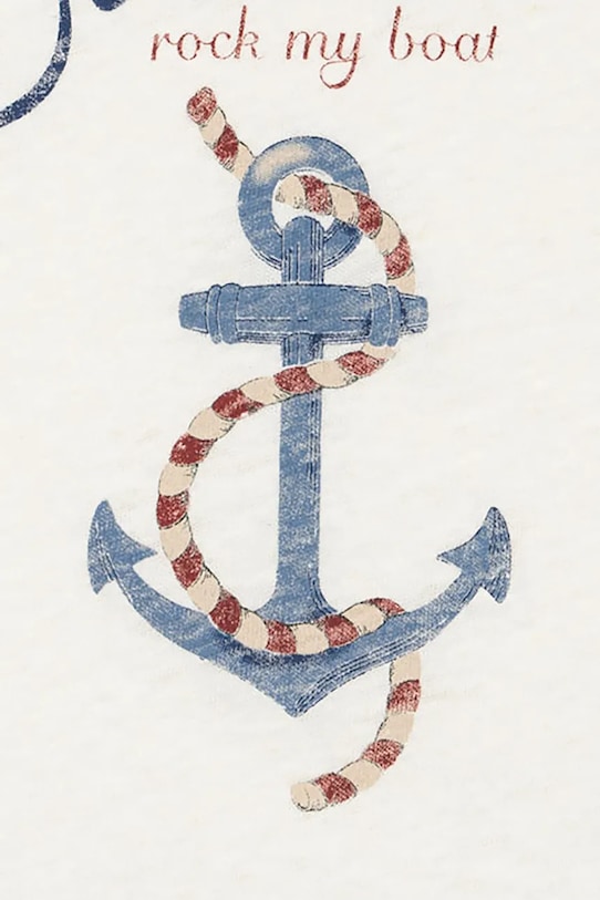 Konges Sløjd tricou din amestec de in pentru copii ERA TEE OCS KS103194 alb