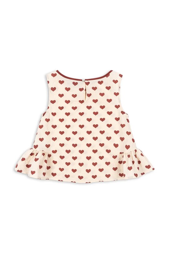 Fete Konges Sløjd tricou AVA TOP GOTS KS103071 bej