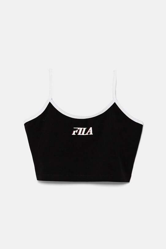Fila top copii LUTZHORN print negru FAT0642