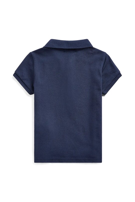 Παιδικά βαμβακερά μπλουζάκια πόλο Polo Ralph Lauren 312573242008 σκούρο μπλε SS25
