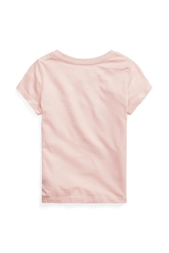 Дитяча бавовняна футболка Polo Ralph Lauren 312833549033 помаранчевий SS25