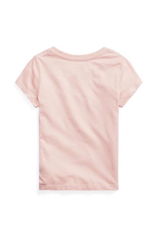 Polo Ralph Lauren t-shirt in cotone per bambini 312833549033 arancione SS25