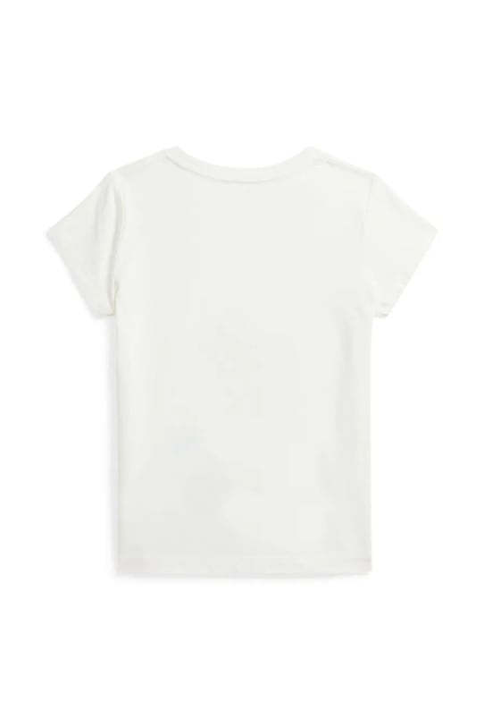 Polo Ralph Lauren t-shirt bawełniany dziecięcy 312965147001 biały SS25