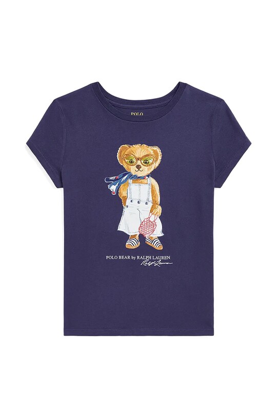 Polo Ralph Lauren gyerek pamut póló pamut sötétkék 313965226001