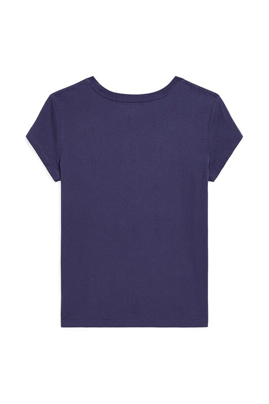 Polo Ralph Lauren gyerek pamut póló 313965226001 sötétkék SS25