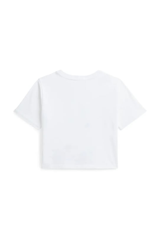 Polo Ralph Lauren t-shirt bawełniany dziecięcy 312965155001 biały SS25