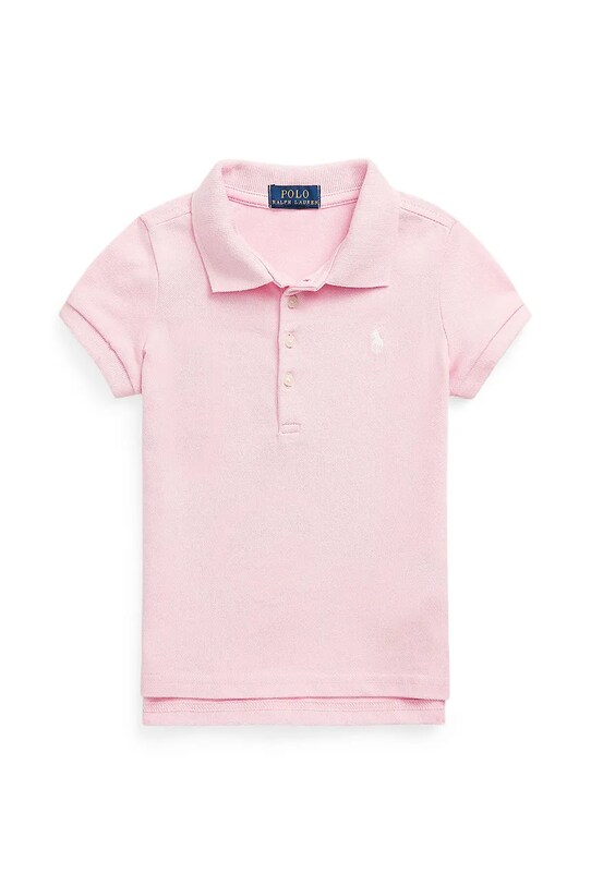 Polo Ralph Lauren polo dziecięce 312573242011 różowy SS25