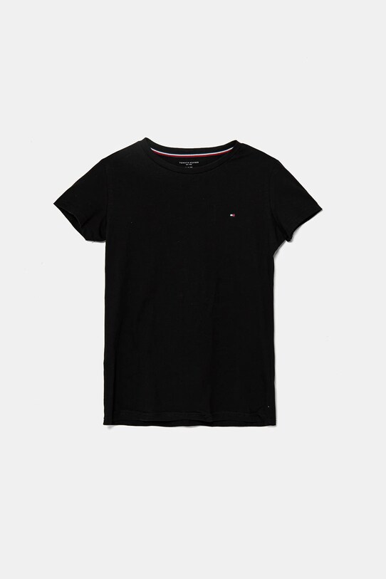 Dětské bavlněné tričko Tommy Hilfiger 2-pack UG0UG00307.PPYA černá SS25