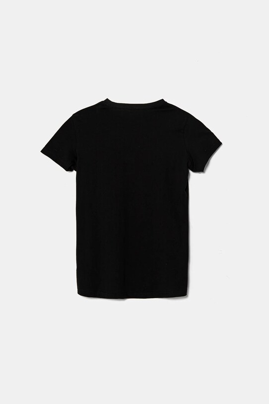 Dětské bavlněné tričko Tommy Hilfiger 2-pack černá UG0UG00307.PPYA