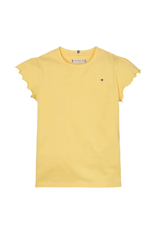 Tommy Hilfiger t-shirt dziecięcy KG0KG07052.116.122.PPYA żółty SS25