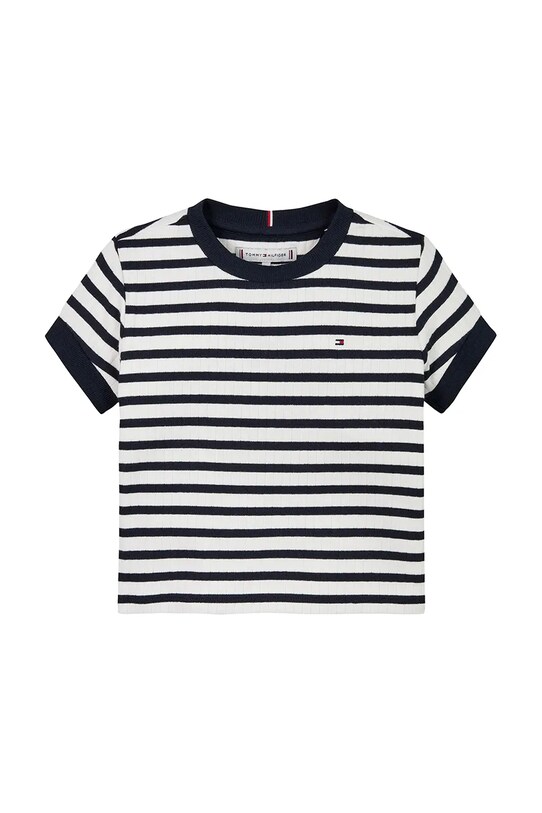 Дитяча футболка Tommy Hilfiger KG0KG08534.PPYA темно-синій SS25