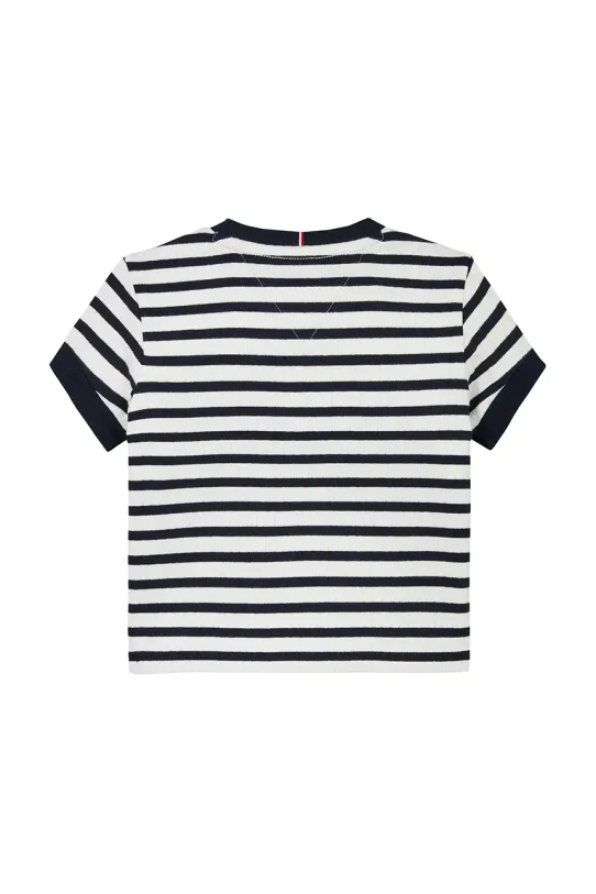 Fete Tommy Hilfiger tricou copii KG0KG08534.PPYA bleumarin