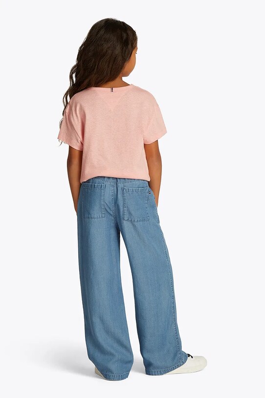 Tričko Tommy Hilfiger oranžová KG0KG08555.98.122.PPYA