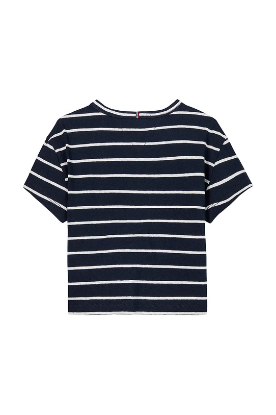 Dziewczynka Tommy Hilfiger t-shirt KG0KG08555.98.122.PPYA niebieski