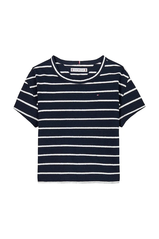 Tričko Tommy Hilfiger KG0KG08555.128.176.PPYA modrá SS25