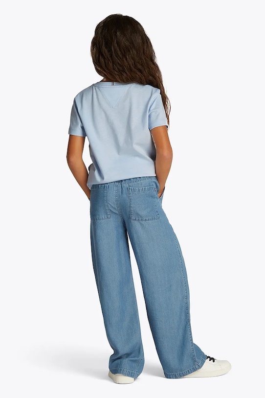 Tommy Hilfiger t-shirt dziecięcy niebieski KG0KG08524.98.122.PPYA