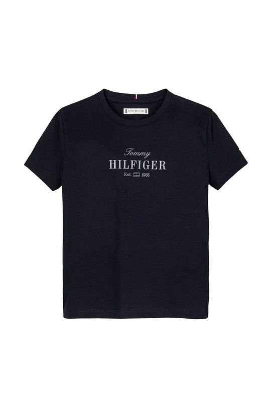 Tommy Hilfiger t-shirt dziecięcy KG0KG08524.98.122.PPYA granatowy SS25