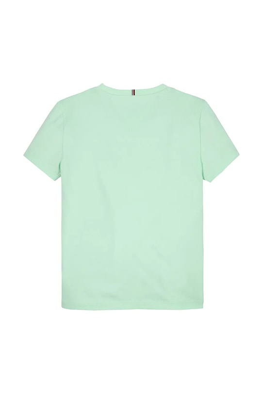 Dziewczynka Tommy Hilfiger t-shirt dziecięcy KG0KG08526.128.176.PPYA zielony