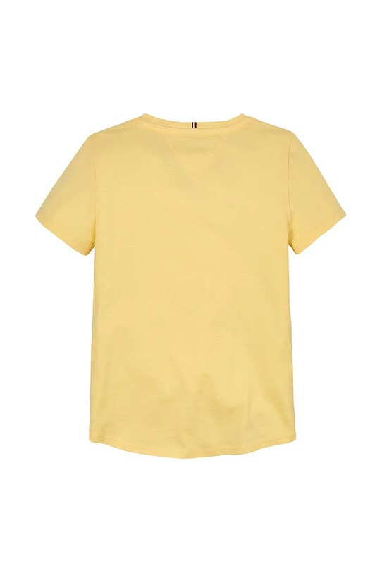 BIMBA Tommy Hilfiger maglietta in cotone per bambini KG0KG08527.98.122.PPYA giallo
