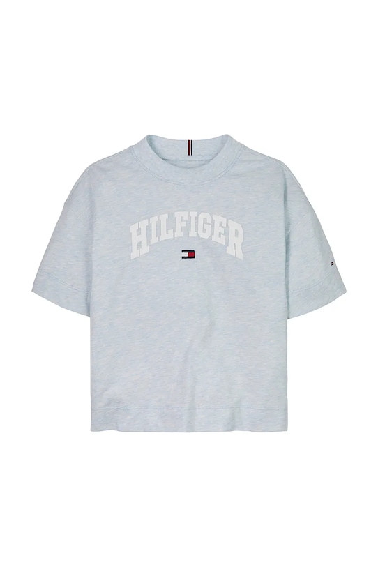Tommy Hilfiger tricou de bumbac pentru copii KG0KG08549.PPYA albastru SS25