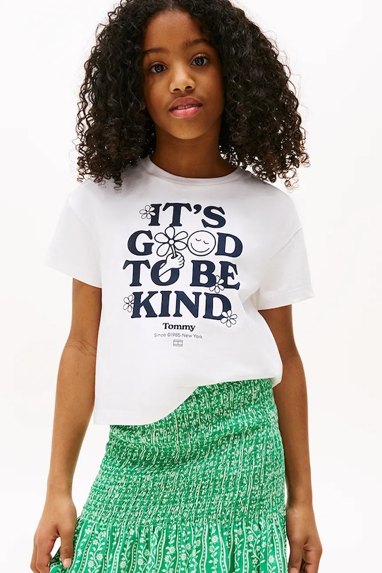 Tričko Tommy Hilfiger další bílá KG0KG08551.98.122.PPYA