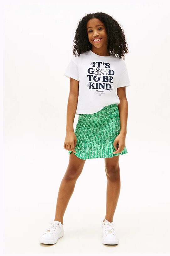 Tričko Tommy Hilfiger KG0KG08551.98.122.PPYA bílá