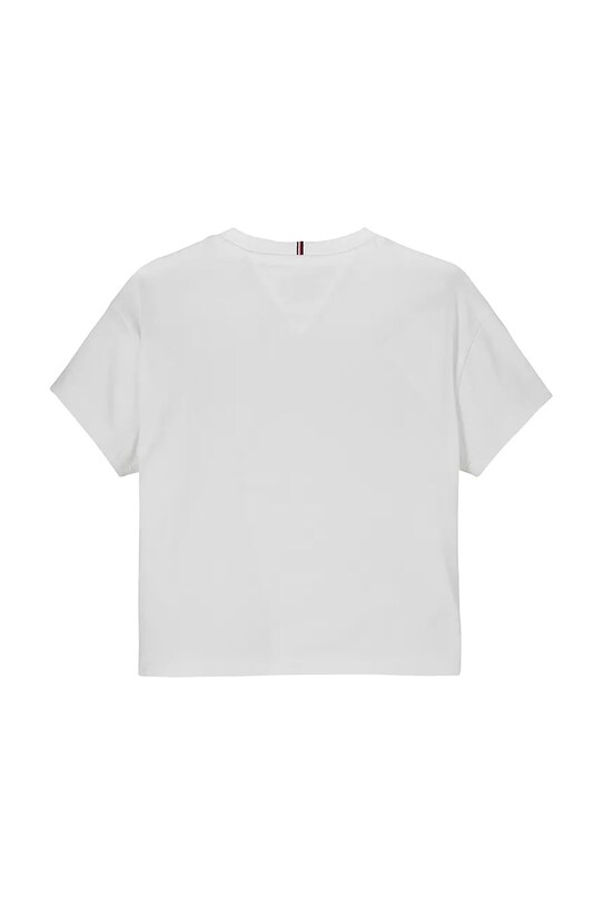 BIMBA Tommy Hilfiger t-shirt KG0KG08551.128.176.PPYA bianco