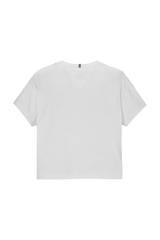 DÍVKA Tričko Tommy Hilfiger KG0KG08551.128.176.PPYA bílá