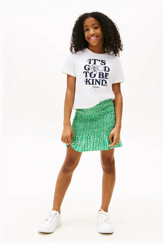 Tričko Tommy Hilfiger KG0KG08551.128.176.PPYA bílá