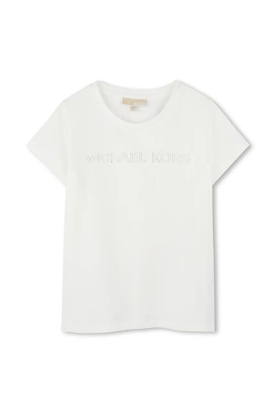 Michael Kors maglietta per bambini tessuto elasticizzato bianco R30314.86.108