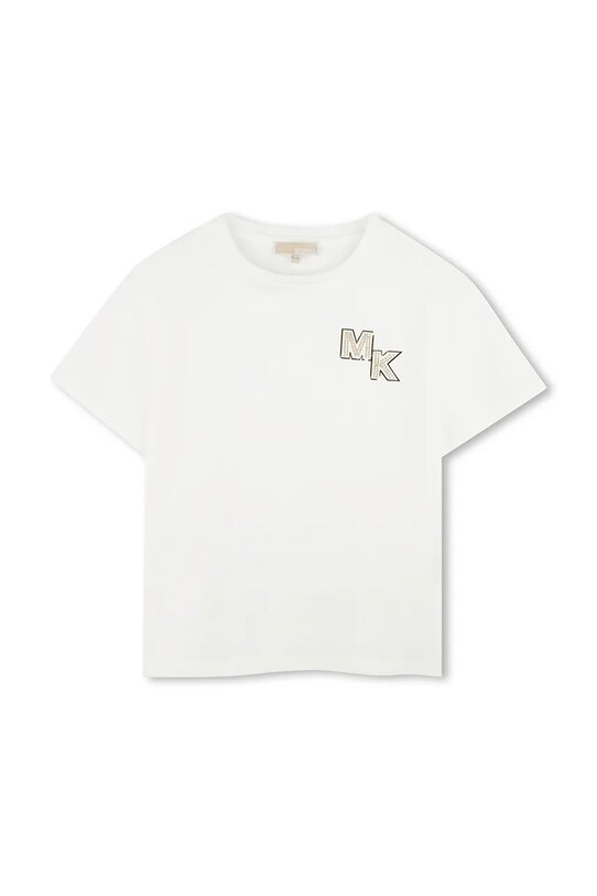 Dětské bavlněné tričko Michael Kors R30317.156 bílá SS25