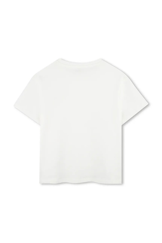 Κοριτσίστικα Παιδικό βαμβακερό μπλουζάκι Michael Kors R30317.156 λευκό