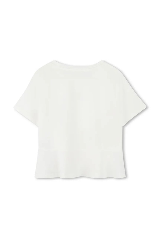 Dječja pamučna majica kratkih rukava Michael Kors R30321.114.150 bijela SS25