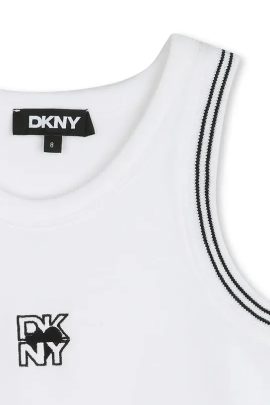 Fete Dkny top copii D62263.156.162 alb