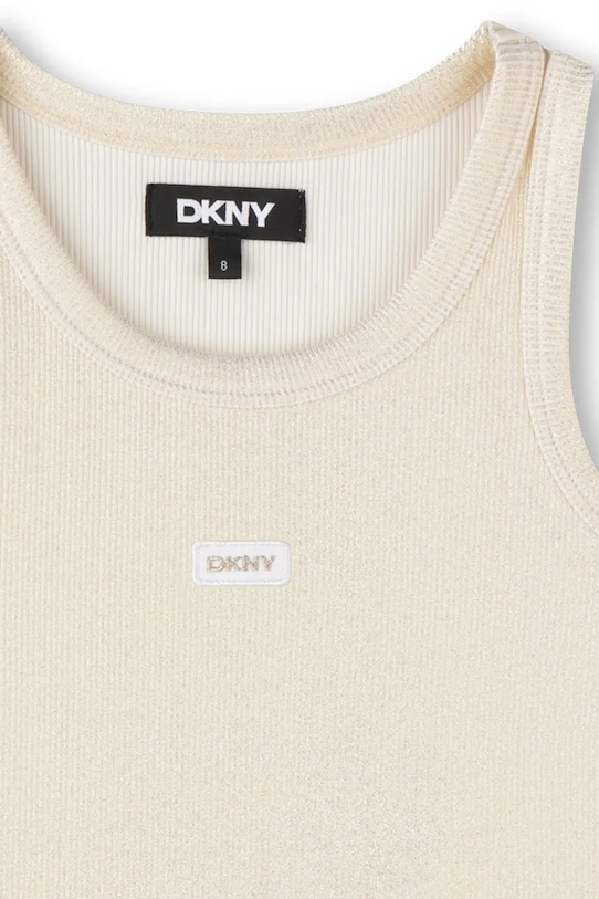 Dievča Detský top Dkny D62286.156.162 zlatá